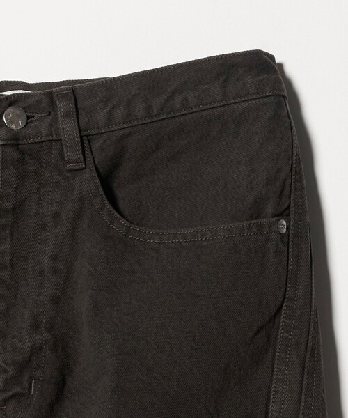 NVRFRGT(ネヴァーフォーゲット)の「<NVRFRGT>3D ツイスト ワイド ジーンズ(デニムパンツ・メンズ・ダークブラウン・2)」の5枚目の写真