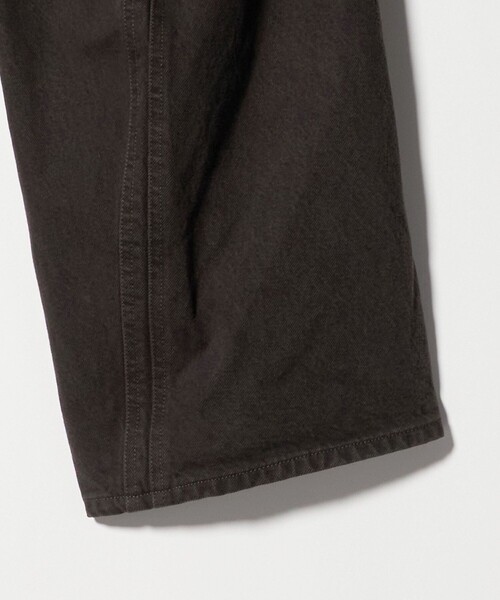 NVRFRGT(ネヴァーフォーゲット)の「<NVRFRGT>3D ツイスト ワイド ジーンズ(デニムパンツ・メンズ・ダークブラウン・2)」の8枚目の写真