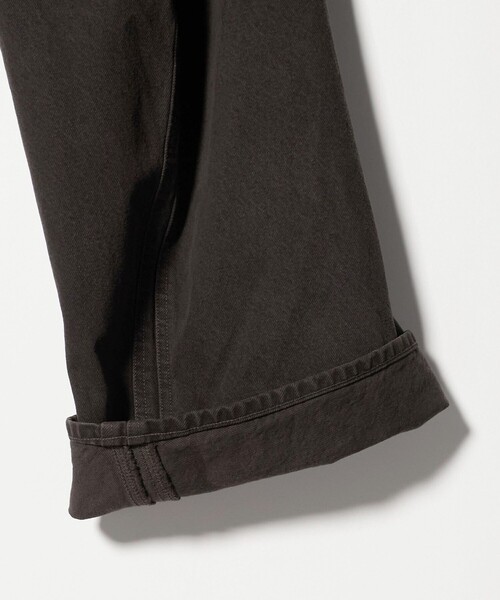 NVRFRGT(ネヴァーフォーゲット)の「<NVRFRGT>3D ツイスト ワイド ジーンズ(デニムパンツ・メンズ・ダークブラウン・2)」の9枚目の写真