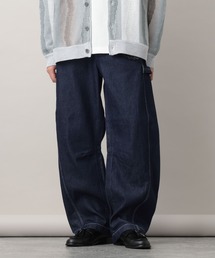 RAGEBLUE | 12oz Denim Barrel Painter Pants/カツラギデニムバレルペインターパンツ【セットアップ対応】(デニムパンツ)