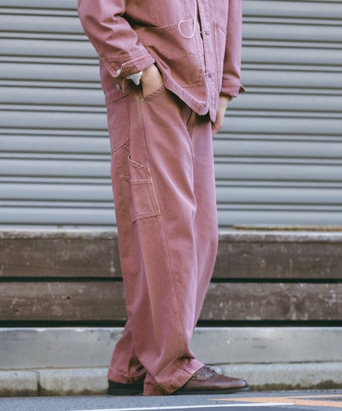 RAGEBLUE（レイジブルー）の「12oz Denim Barrel Painter Pants/カツラギデニムバレルペインターパンツ【セットアップ対応】（デニムパンツ・メンズ・ネイビー/ピンク/ホワイト・LARGE/MEDIUM）」の16枚目の写真