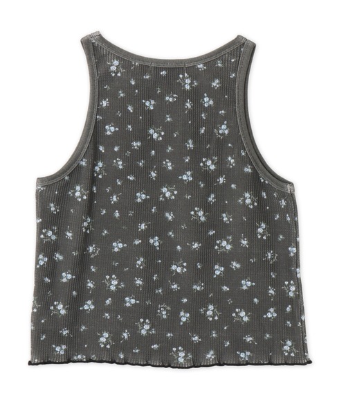 atmos pink(アトモスピンク)の「atmos pink Floral Print Tank Top / アトモス ピンク フローラル プリント タンク トップ(タンクトップ・レディース・ブラック/ホワイト・FREE)」の14枚目の写真