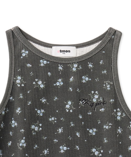 atmos pink(アトモスピンク)の「atmos pink Floral Print Tank Top / アトモス ピンク フローラル プリント タンク トップ(タンクトップ・レディース・ブラック/ホワイト・FREE)」の11枚目の写真