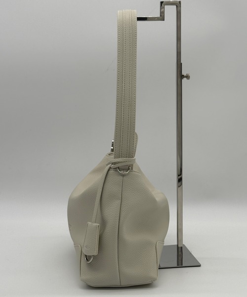 DRAW（ドロー）の「DRAW(ドロー) / ワンハンドル ショルダーバッグ Belted Hand bag（ショルダーバッグ・レディース・クリーム/ベージュ/ネイビー・FREE）」の10枚目の写真