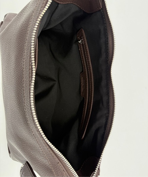DRAW（ドロー）の「DRAW(ドロー) / ワンハンドル ショルダーバッグ Belted Hand bag（ショルダーバッグ・レディース・クリーム/ベージュ/ネイビー・FREE）」の14枚目の写真