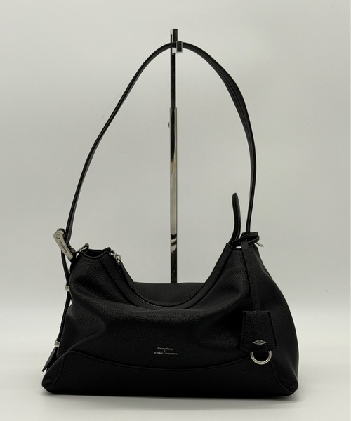 DRAW（ドロー）の「DRAW(ドロー) / ワンハンドル ショルダーバッグ Belted Hand bag（ショルダーバッグ・レディース・クリーム/ベージュ/ネイビー・FREE）」の18枚目の写真