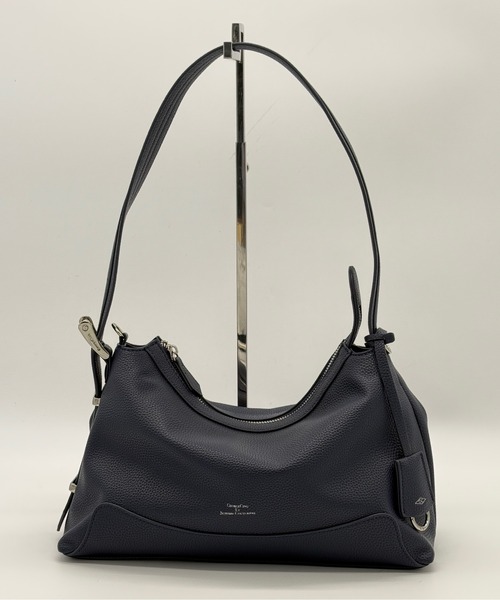 DRAW（ドロー）の「DRAW(ドロー) / ワンハンドル ショルダーバッグ Belted Hand bag（ショルダーバッグ・レディース・クリーム/ベージュ/ネイビー・FREE）」の17枚目の写真
