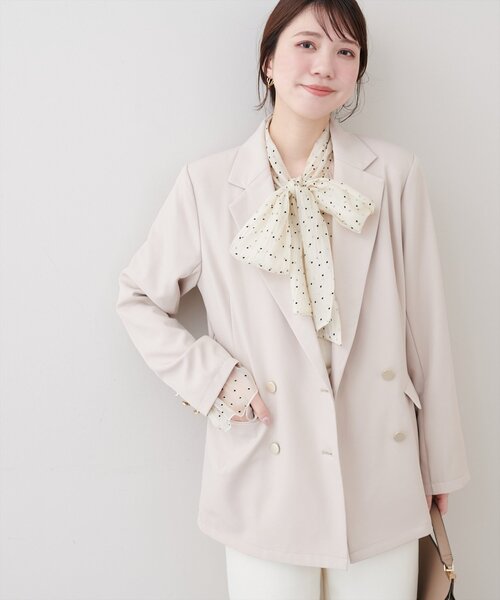 natural couture(ナチュラルクチュール)の「シアーボウタイブラウス(シャツ/ブラウス・レディース・その他4/その他3/その他2/その他1・FREE)」の9枚目の写真