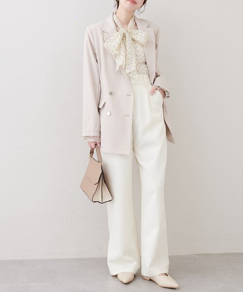 natural couture(ナチュラルクチュール)の「シアーボウタイブラウス(シャツ/ブラウス・レディース・その他4/その他3/その他2/その他1・FREE)」の10枚目の写真