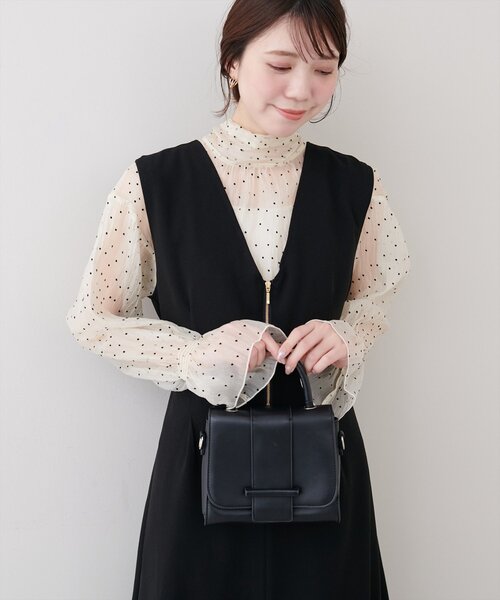 natural couture(ナチュラルクチュール)の「シアーボウタイブラウス(シャツ/ブラウス・レディース・その他4/その他3/その他2/その他1・FREE)」の13枚目の写真