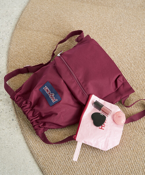 FREAK'S STORE（フリークスストア）の「限定展開 JANSPORT/ジャンスポーツ DRAW SACK/ドローサック（バックパック/リュック・レディース・ブラック/レッド/レオパード/ネイビー・ONE SIZE）」の21枚目の写真