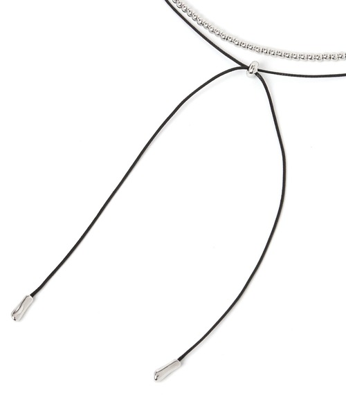 LOWRYS FARM(ローリーズファーム)の「コードスライドチョーカーネックレス 647309(ネックレス・レディース・ゴールド/シルバー・FREE)」の4枚目の写真