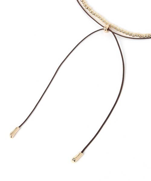 LOWRYS FARM(ローリーズファーム)の「コードスライドチョーカーネックレス 647309(ネックレス・レディース・ゴールド/シルバー・FREE)」の5枚目の写真