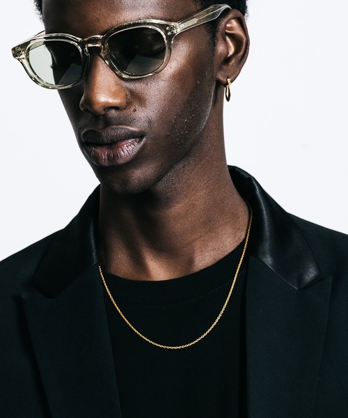 CRIMIE(クライミー)の「FINE SLIM CHAIN NECKLACE 24KDP 48-55cm(ネックレス・メンズ・ゴールド・ONE SIZE)」の8枚目の写真