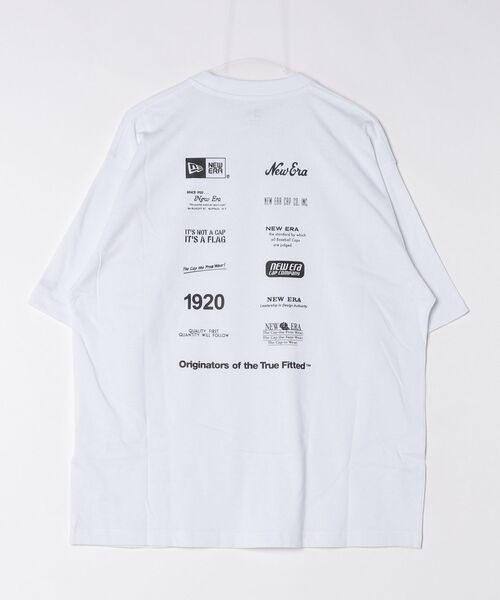 NEW ERA(ニューエラ)の「【NEW ERA】 S/S Oversized Cotton Tee SS OS CT TEE LOGO ARCHIVE WHI(Tシャツ/カットソー・メンズ・ホワイト・MEDIUM/LARGE/X-LARGE)」の3枚目の写真
