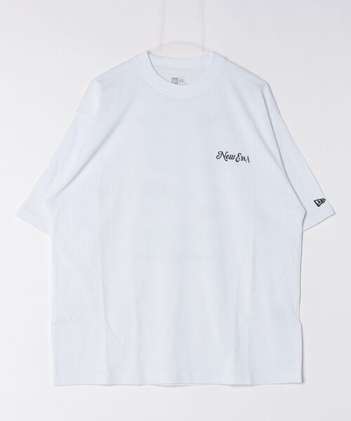 NEW ERA(ニューエラ)の「【NEW ERA】 S/S Oversized Cotton Tee SS OS CT TEE LOGO ARCHIVE WHI(Tシャツ/カットソー・メンズ・ホワイト・MEDIUM/LARGE/X-LARGE)」の2枚目の写真