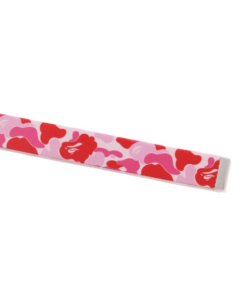 A BATHING APE(アベイシングエイプ)の「ABC CAMO STA GI BELT(ベルト・メンズ・ピンク/グリーン/ブルー・FREE)」の6枚目の写真