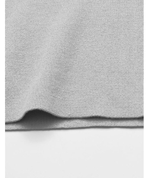 MEISM（ミズム）の「[2026S/S PRE ORDER][MEISM by Re:EDIT]スウェットライクボウタイVネックニット（ニット/セーター・レディース・ホワイト/グレー/ブラック・MEDIUM/LARGE）」の20枚目の写真
