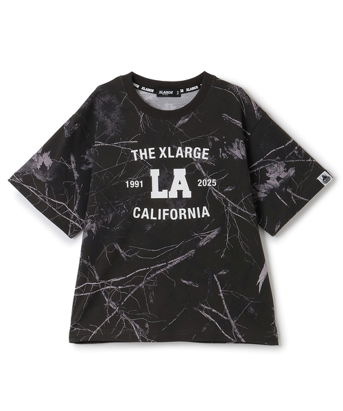 XLARGE KIDS(エクストララージキッズ)の「ツリーカモ柄 半袖Tシャツ(Tシャツ/カットソー・キッズ・ブラック/カーキ・140cm/130cm/120cm/110cm/100cm/90cm)」の2枚目の写真