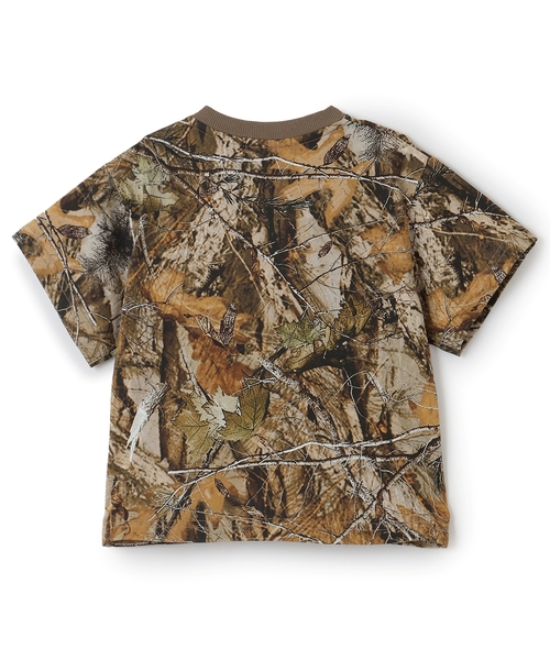 XLARGE KIDS(エクストララージキッズ)の「ツリーカモ柄 半袖Tシャツ(Tシャツ/カットソー・キッズ・ブラック/カーキ・140cm/130cm/120cm/110cm/100cm/90cm)」の3枚目の写真