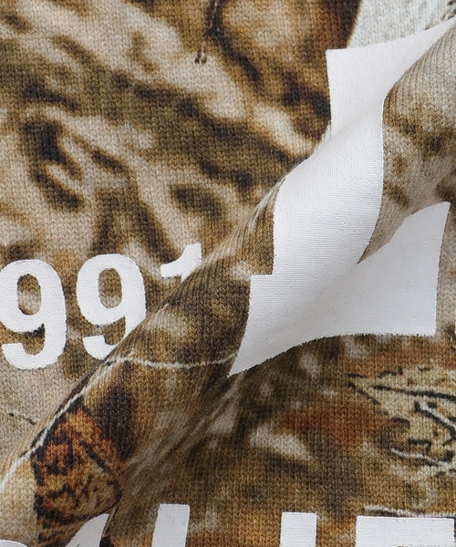 XLARGE KIDS(エクストララージキッズ)の「ツリーカモ柄 半袖Tシャツ(Tシャツ/カットソー・キッズ・ブラック/カーキ・140cm/130cm/120cm/110cm/100cm/90cm)」の8枚目の写真