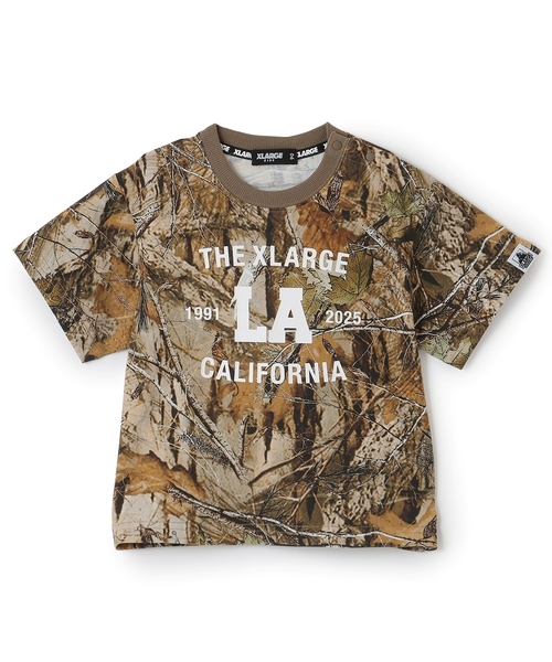 XLARGE KIDS(エクストララージキッズ)の「ツリーカモ柄 半袖Tシャツ(Tシャツ/カットソー・キッズ・ブラック/カーキ・140cm/130cm/120cm/110cm/100cm/90cm)」の10枚目の写真
