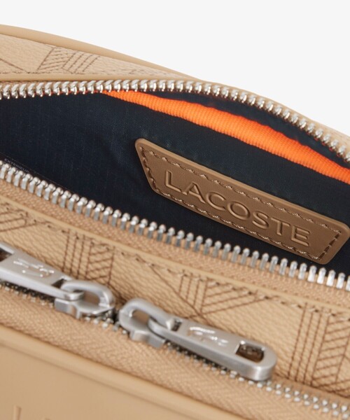 LACOSTE(ラコステ)の「ザ ブレンド モノグラムコンビレポーターバッグ / ショルダーバッグ(ショルダーバッグ・メンズ・ベージュ/ダークグレー・FREE)」の13枚目の写真