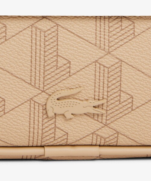 LACOSTE(ラコステ)の「ザ ブレンド モノグラムコンビレポーターバッグ / ショルダーバッグ(ショルダーバッグ・メンズ・ベージュ/ダークグレー・FREE)」の14枚目の写真