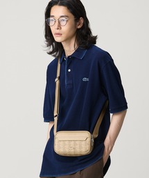 LACOSTE（ラコステ）の「ザ ブレンド モノグラムコンビレポーターバッグ   ショルダーバッグ（ショルダーバッグ）」