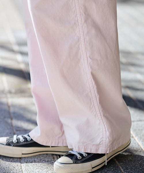 FRAMeWORK（フレームワーク）の「≪追加≫ライトミリタリースラブベイカーパンツ 2（カーゴパンツ・レディース・オリーブ/ピンク系その他・40/38/36）」の4枚目の写真