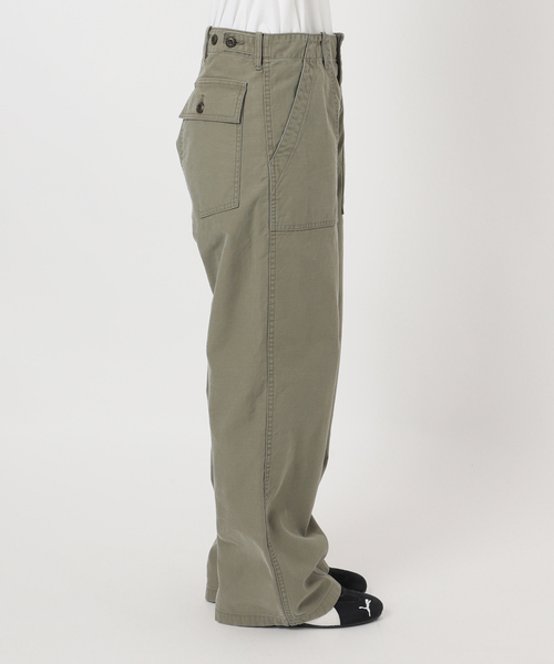 FRAMeWORK（フレームワーク）の「≪追加≫ライトミリタリースラブベイカーパンツ 2（カーゴパンツ・レディース・オリーブ/ピンク系その他・40/38/36）」の10枚目の写真