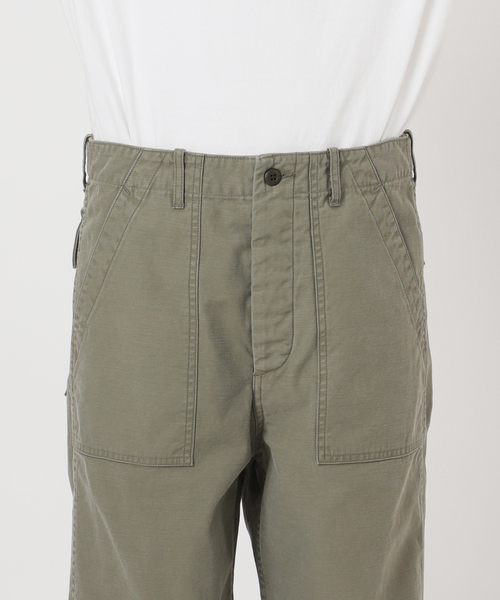 FRAMeWORK（フレームワーク）の「≪追加≫ライトミリタリースラブベイカーパンツ 2（カーゴパンツ・レディース・オリーブ/ピンク系その他・40/38/36）」の11枚目の写真