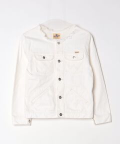 ブランド古着】ホワイトデニムジャケット Gジャン（デニムジャケット 