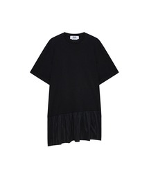 タフタフリル クルーネックワンピース