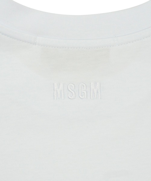 MSGM(エムエスジーエム)の「タフタフリル クルーネックワンピース(ワンピース・レディース・ブラック/ホワイト・XS/S/M)」の6枚目の写真