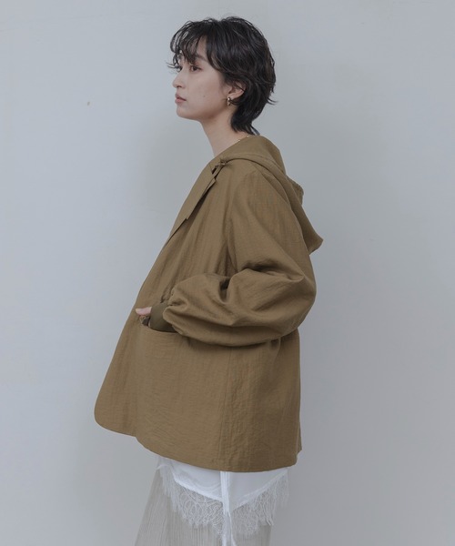 フーディー テーラードジャケット Eimee Law│Eimee Law & LHELBIE フーディー テーラードジャケット Eimee Law│Eimee Law & LHELBIE