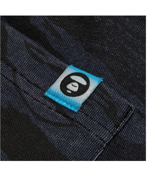 AAPE BY A BATHING APE（エーエイプバイアベイシングエイプ）の「AAPE MAIN SWEAT SHORTS(camouflage)（スウェットパンツ・メンズ・ブラック系その他・MEDIUM/X-LARGE/LARGE/SMALL）」の4枚目の写真
