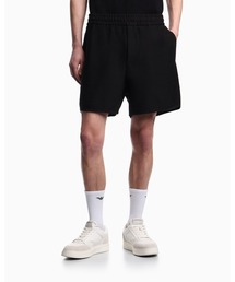 【エンポリオ アルマーニ】ショートパンツ ジャカードジャージー オールオーバー マイクロイーグル