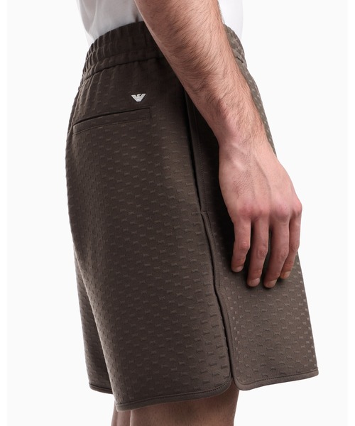 EMPORIO ARMANI(エンポリオアルマーニ)の「【エンポリオ アルマーニ】ショートパンツ ジャカードジャージー オールオーバー マイクロイーグル(その他パンツ・メンズ・ブラウン系その他/ブラック系その他・LARGE/MEDIUM/SMALL/X-SMALL)」の10枚目の写真
