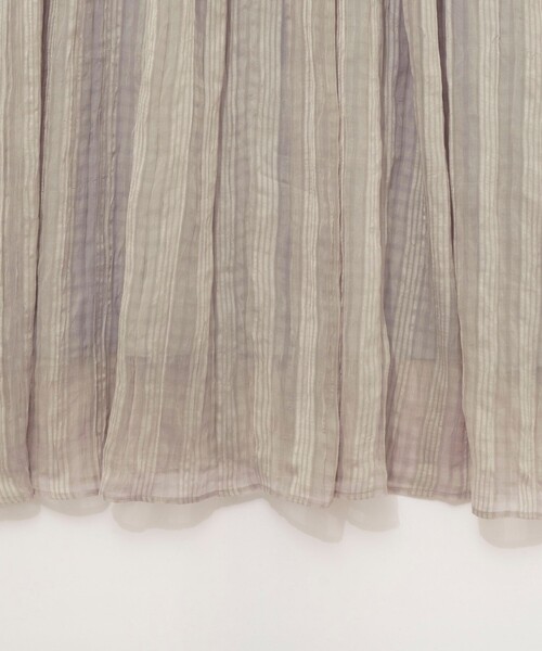 NOLLEY’S（ノーリーズ）の「【WEB限定】ウォッシャブルシアーチェックワンピース（ワンピース・レディース・ブラック系その他/ベージュ系その他・FREE）」の9枚目の写真