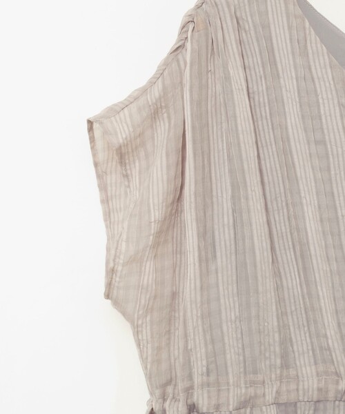 NOLLEY’S（ノーリーズ）の「【WEB限定】ウォッシャブルシアーチェックワンピース（ワンピース・レディース・ブラック系その他/ベージュ系その他・FREE）」の11枚目の写真