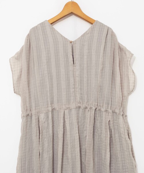 NOLLEY’S（ノーリーズ）の「【WEB限定】ウォッシャブルシアーチェックワンピース（ワンピース・レディース・ブラック系その他/ベージュ系その他・FREE）」の13枚目の写真