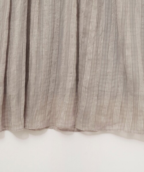 NOLLEY’S（ノーリーズ）の「【WEB限定】ウォッシャブルシアーチェックワンピース（ワンピース・レディース・ブラック系その他/ベージュ系その他・FREE）」の14枚目の写真