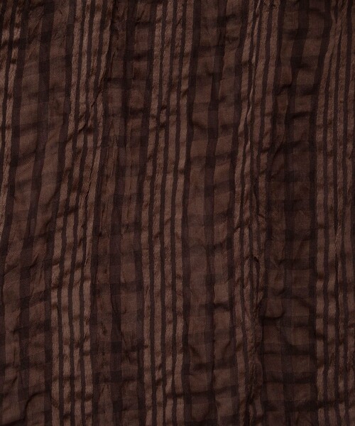 NOLLEY’S（ノーリーズ）の「【WEB限定】ウォッシャブルシアーチェックワンピース（ワンピース・レディース・ブラック系その他/ベージュ系その他・FREE）」の17枚目の写真