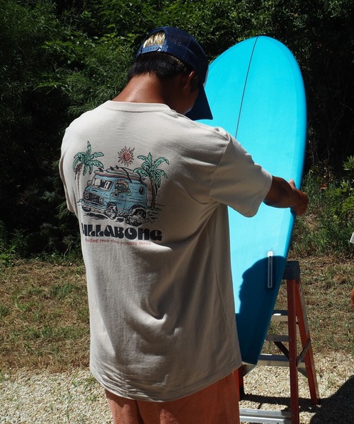 BILLABONG(ビラボン)の「BILLABONG メンズ RUSH TO RELAX Tシャツ 【2026年春夏モデル】(Tシャツ/カットソー・メンズ・ブラック系その他/クリーム・LARGE/MEDIUM/X-LARGE)」の8枚目の写真