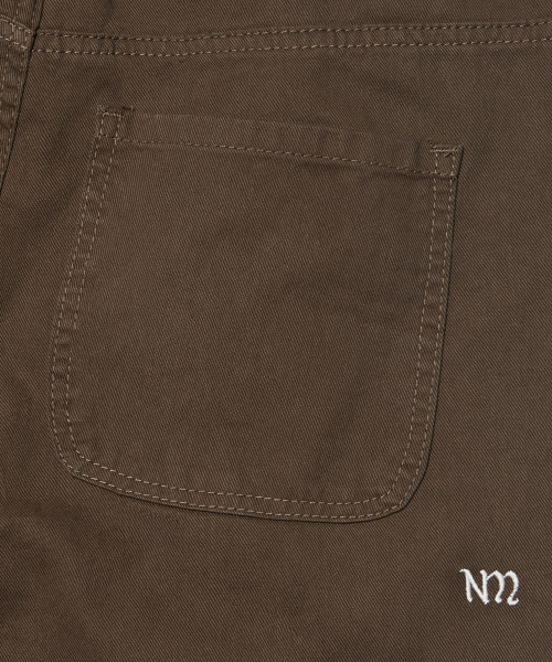 NOMANUAL(NOMANUAL)の「ROOMY LOOSE COTTON PANTS - BROWN(その他パンツ・レディース・その他・SMALL/MEDIUM/LARGE/X-LARGE)」の7枚目の写真