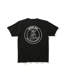 サウナボーイ（サウナボーイ）の「サウナオオカミモノクロ半袖Tシャツ（Tシャツ/カットソー）」