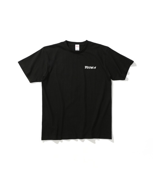 サウナボーイ(サウナボーイ)の「サウナオオカミモノクロ半袖Tシャツ(Tシャツ/カットソー・メンズ・ライトグリーン/ホワイト/ブラック・X-LARGE/LARGE/MEDIUM)」の6枚目の写真