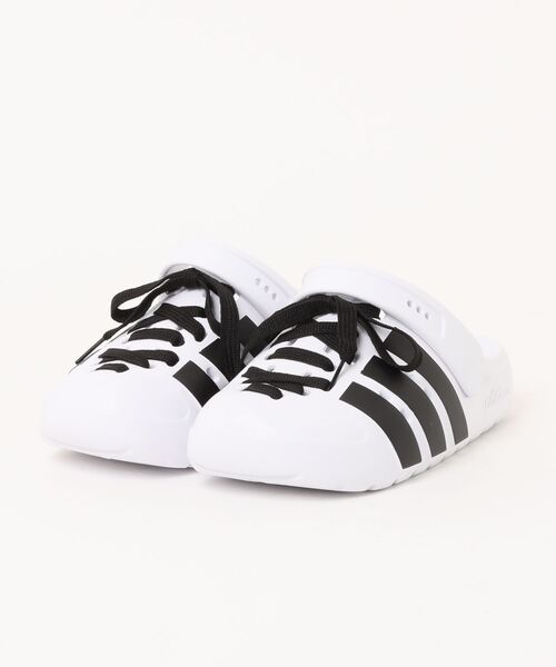 adidas（アディダス）の「《adidas》アディレッタCLOGLACEU（サンダル・レディース・ブラック×ホワイト/ホワイト×ブラック・25.5cm/24.5cm/23.5cm/22.5cm）」の5枚目の写真