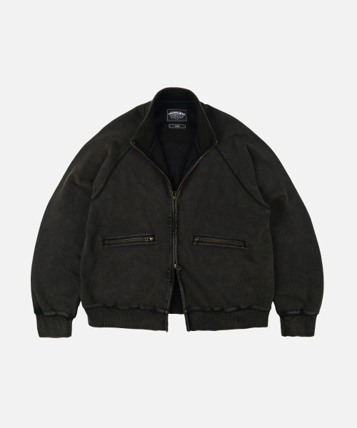 FRIZMWORKS(フリズムワークス)の「VINTAGE DYEING FULL ZIP SWEAT _ BLACK BROWN(その他アウター・メンズ・その他・SMALL/MEDIUM/LARGE/X-LARGE)」の2枚目の写真